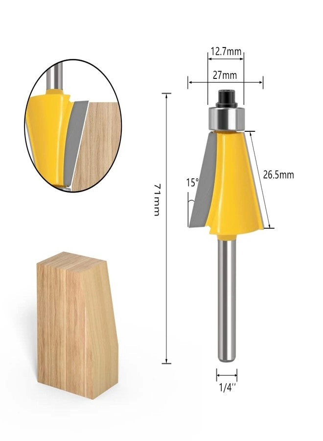 Chamfer Router Bits - 5PCS 14