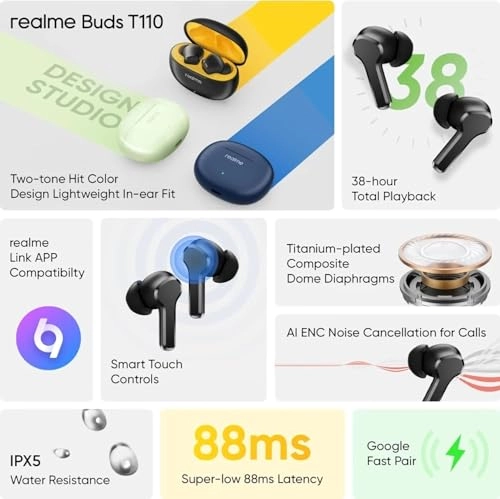 (Refurbished) Buds T110 Wireless Earbud