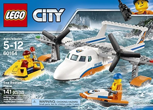 City Sea Rescue Plane (60164) - Multicolor