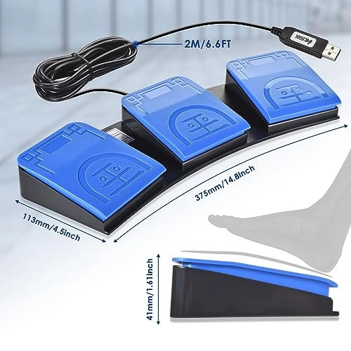 Triple Pedal - USB