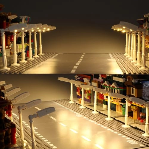 Building Block Street Lights (2039 11062) - LED White Light