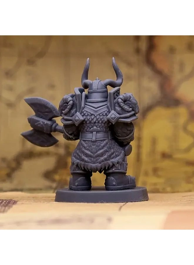 Dwarf Heritage Miniature - Premium 3D Printed