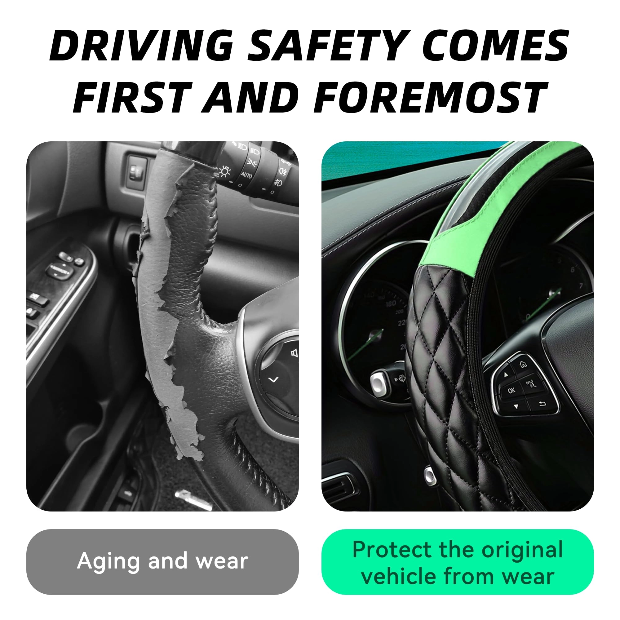 Car Steering Wheel Cover