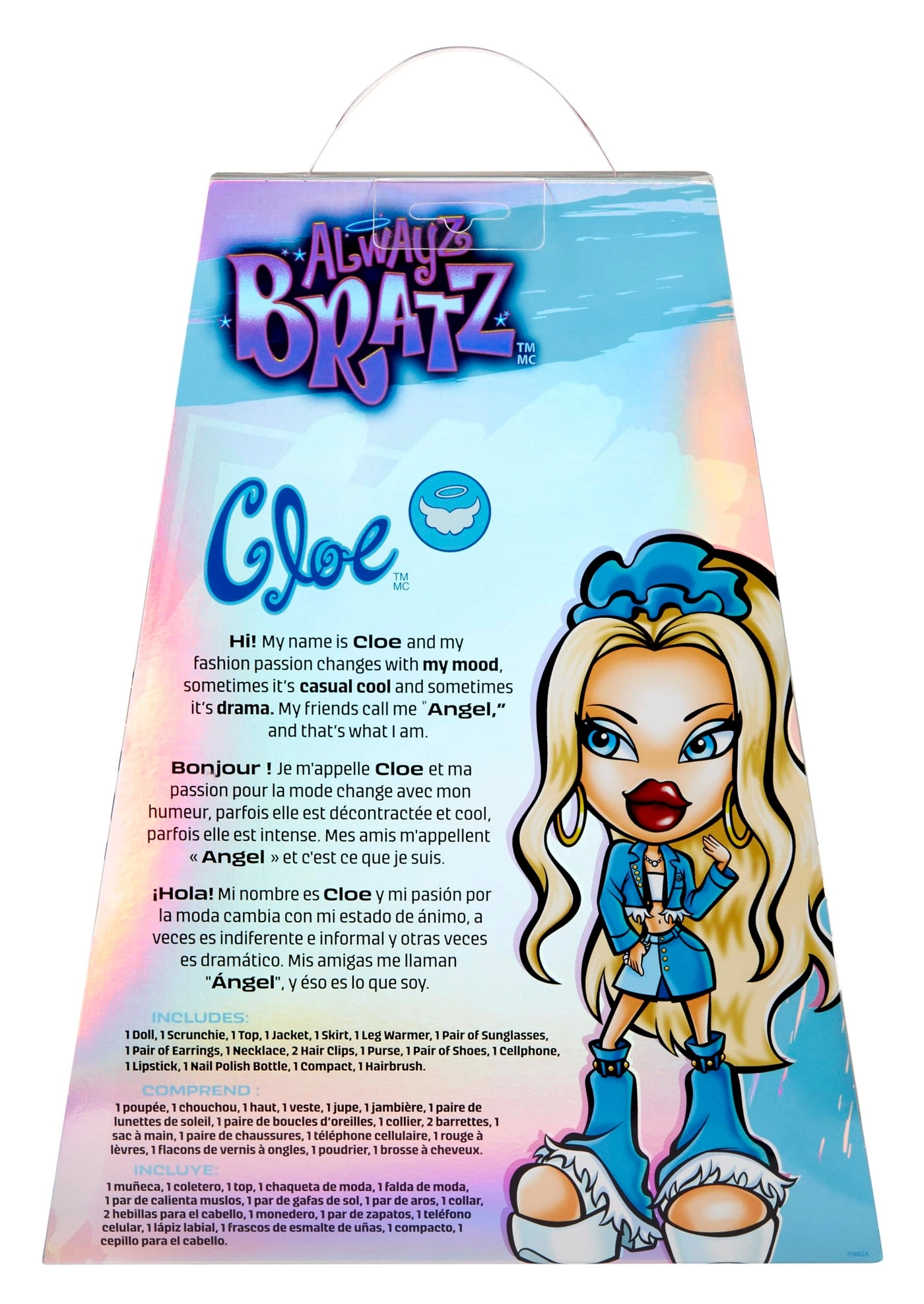Cloe Fashion Doll - Alwayz 10 Accessories Ages 6+