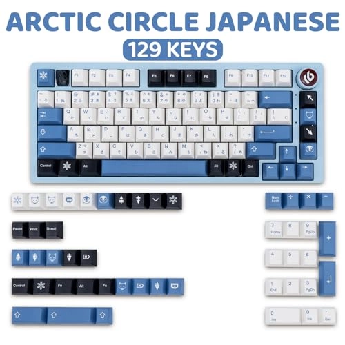 PBT Keycaps - 129 Keys Cherry Profile