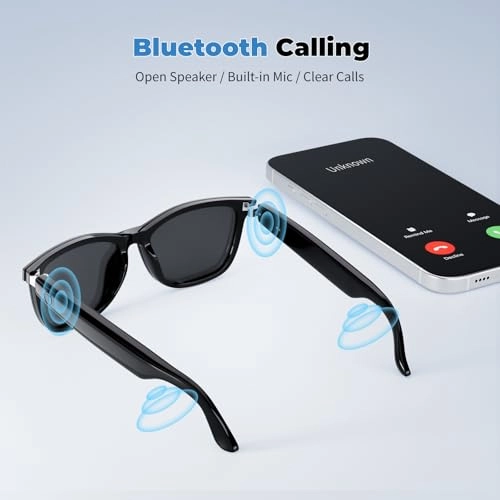 AI Smart Glasses - 116 Languages Bluetooth 5.4 UV400