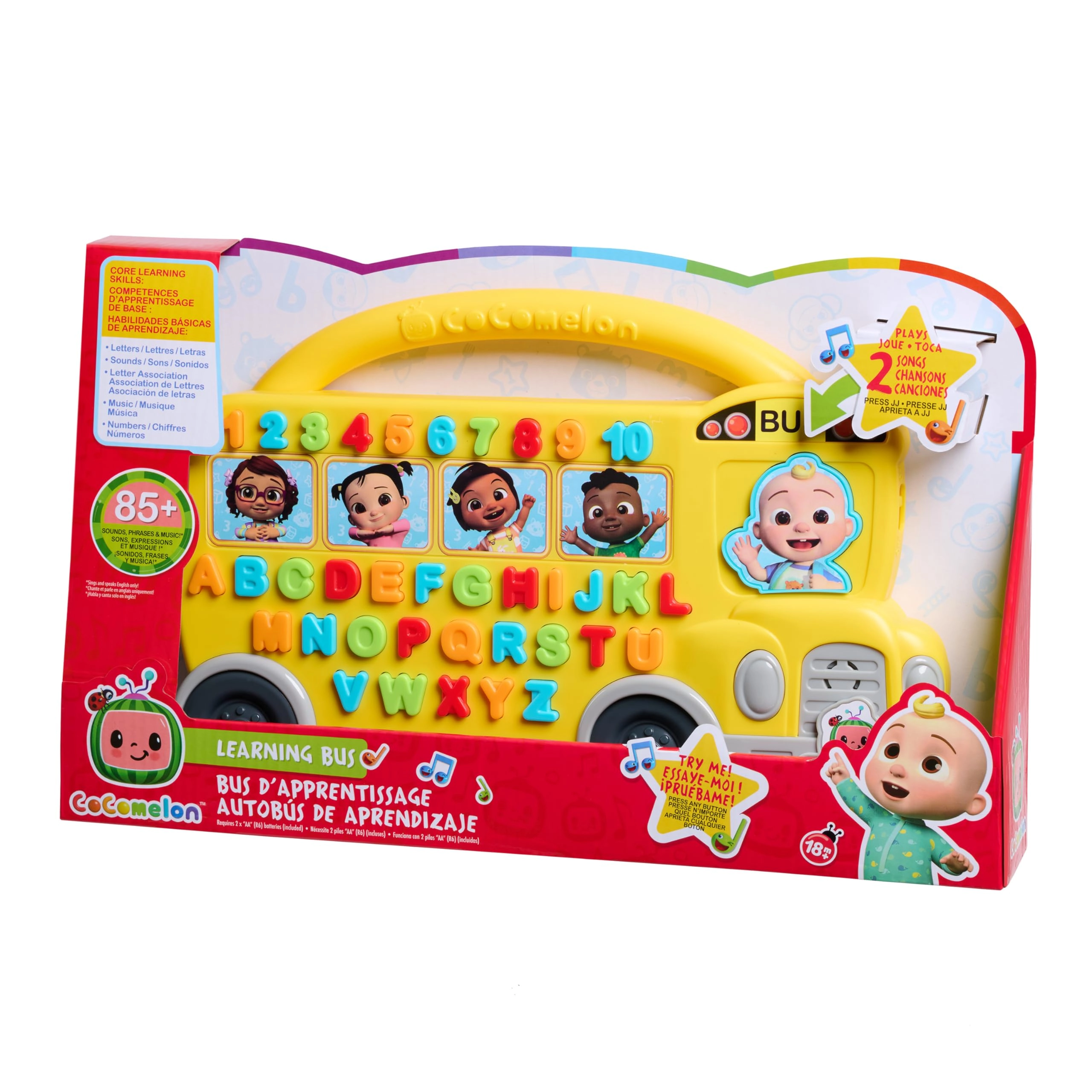 Just Play Cocomelon Learning Bus - 18 months