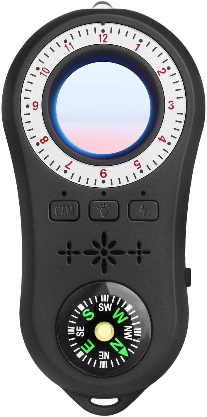 Hidden Camera Detector - RF Signal Scanner 0-15m 9 Levels Sensitivity