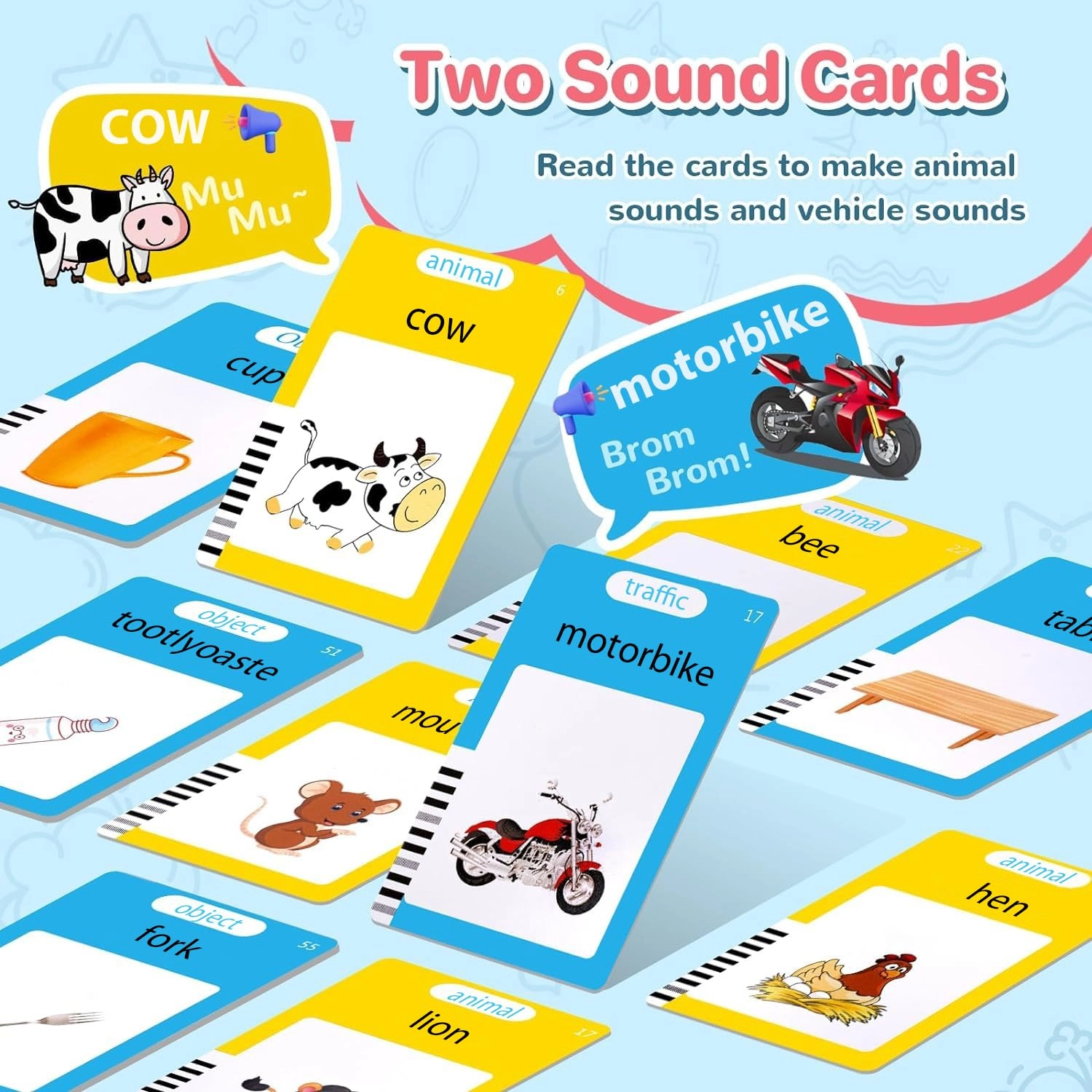 Talking Flash Card - 3+ 1 pieces
