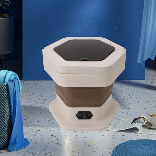 Portable Washing Machine, Portable Washer and Dryer, Small Collapsible Laundry for Travel, Large Capacity Foldable Mini Washing Machine for Apartment, Dorm, Camping, RV,