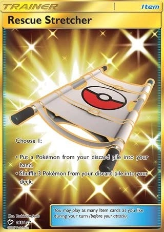 Pokémon Pokemon Rescue Stretcher 165/147 - English + Toploader