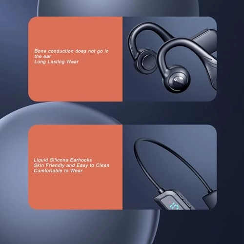 Wireless Bone Conduction Sports Headphones Wireless Headphone