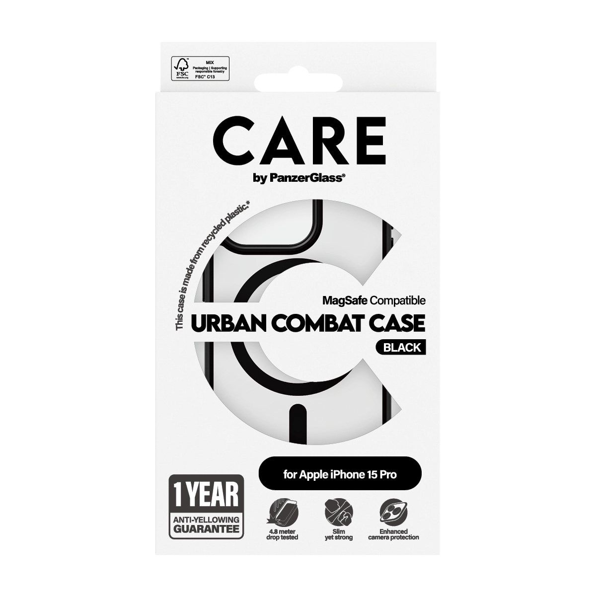 Flagship Urban Combat Back Cover Mobile Case with MagSafe for iPhone 15