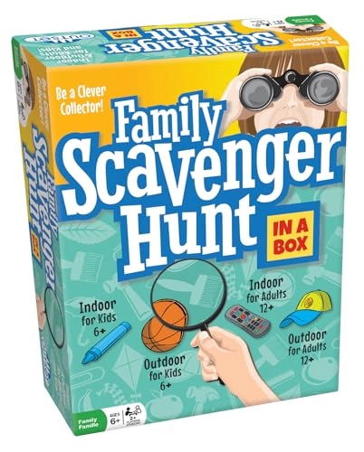 Family Scavenger Hunt - Indoor Outdoor Game