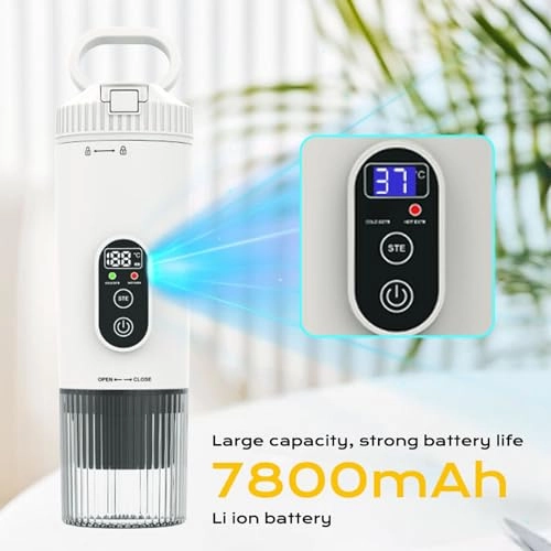 Portable Coffee Maker - 7800mAh USB-C 21Bar