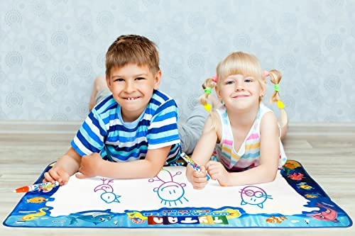 Under-The-Sea Doodle Mat - 3 years and up 1 pieces