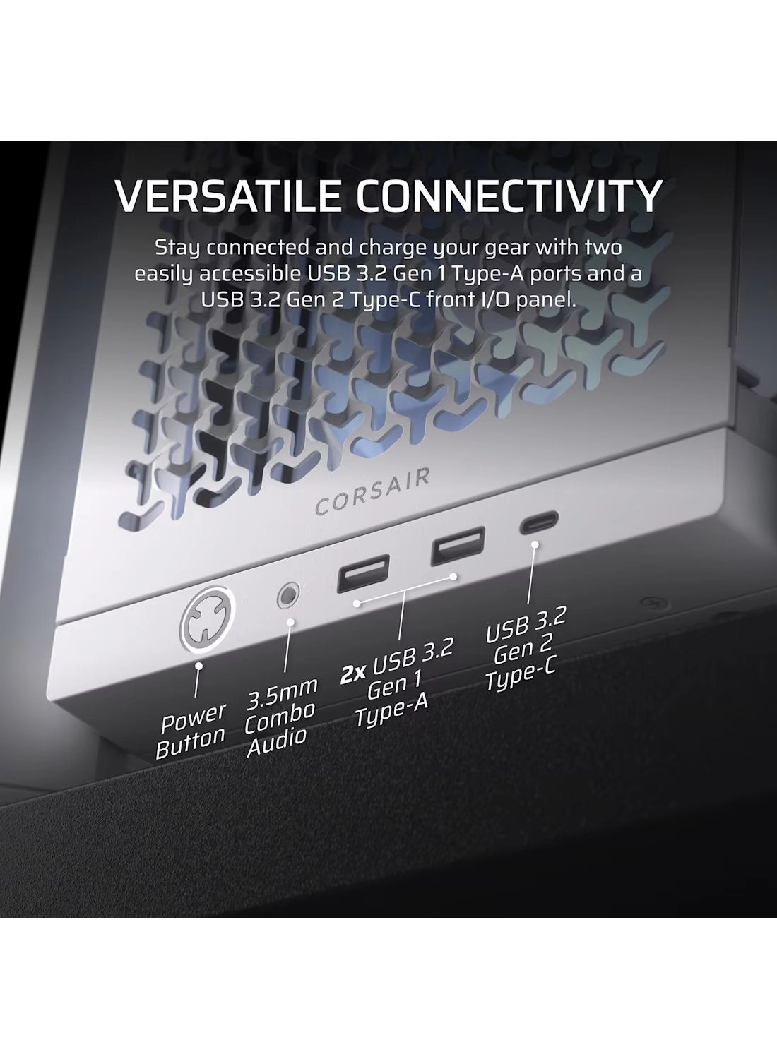 FRAME 4000D - Tempered Glass Side Panel Mid-Tower