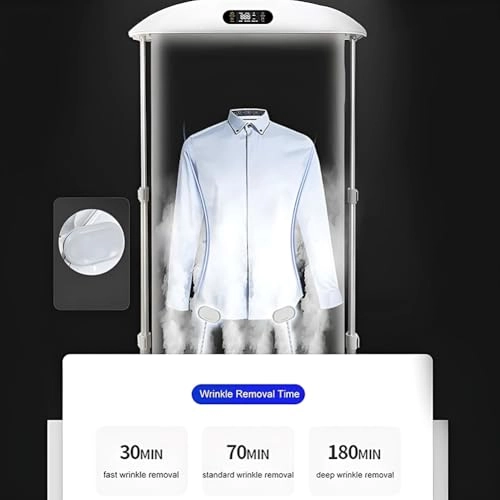 Clothes care machine - 900W steam 600W drying