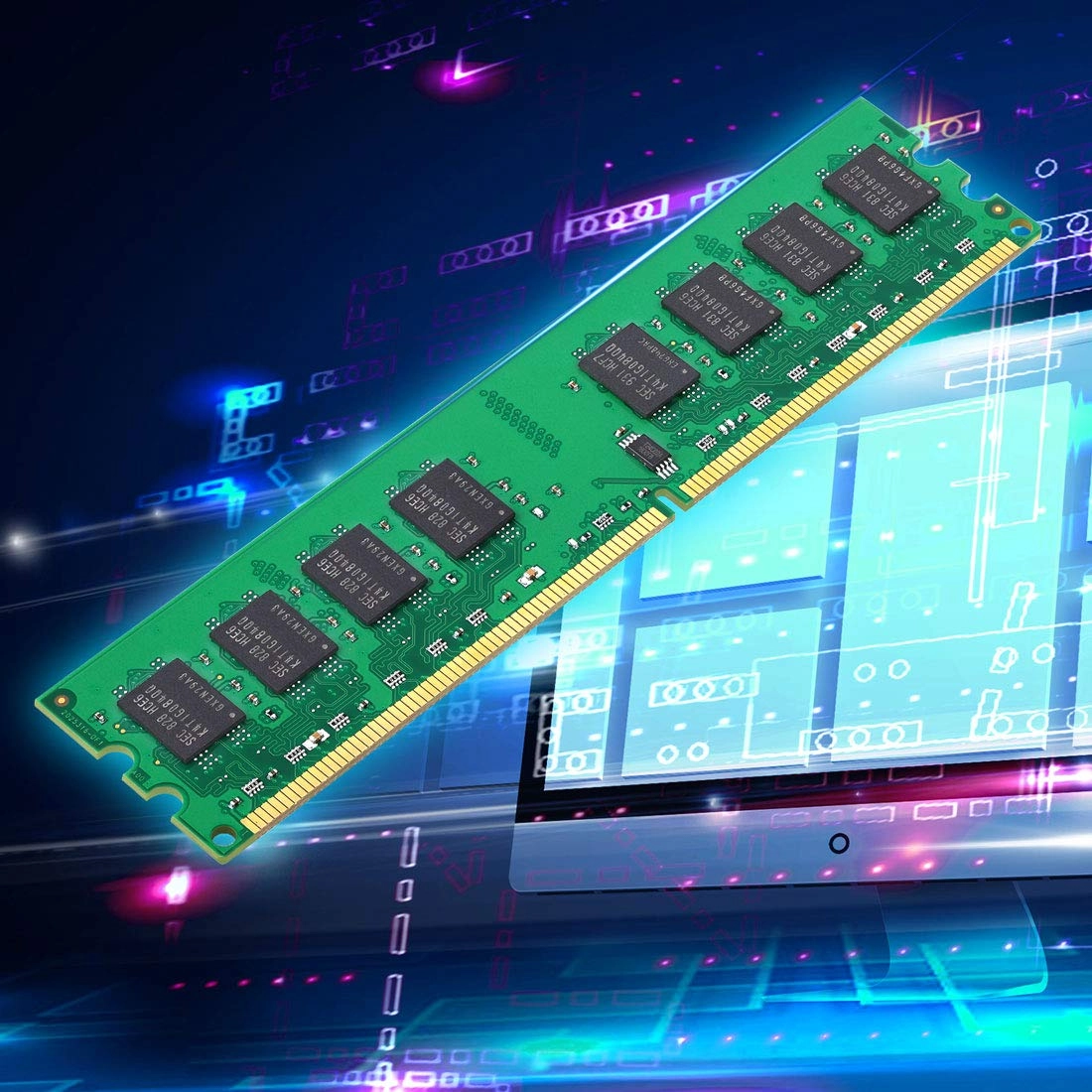 PC2-5300U - 4GB 667MHz 240-pin DIMM DDR2