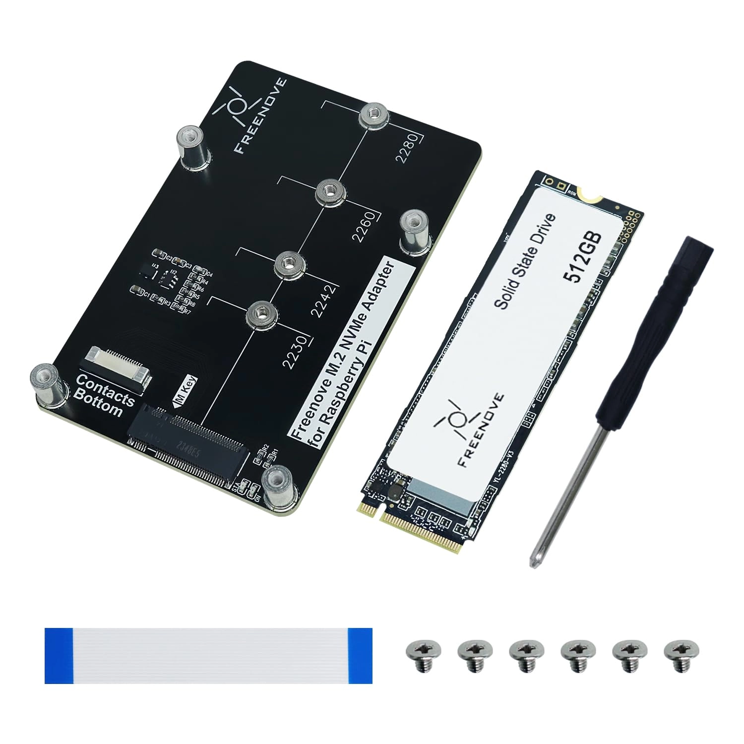 M.2 NVMe Adapter V2 - 512GB 2280
