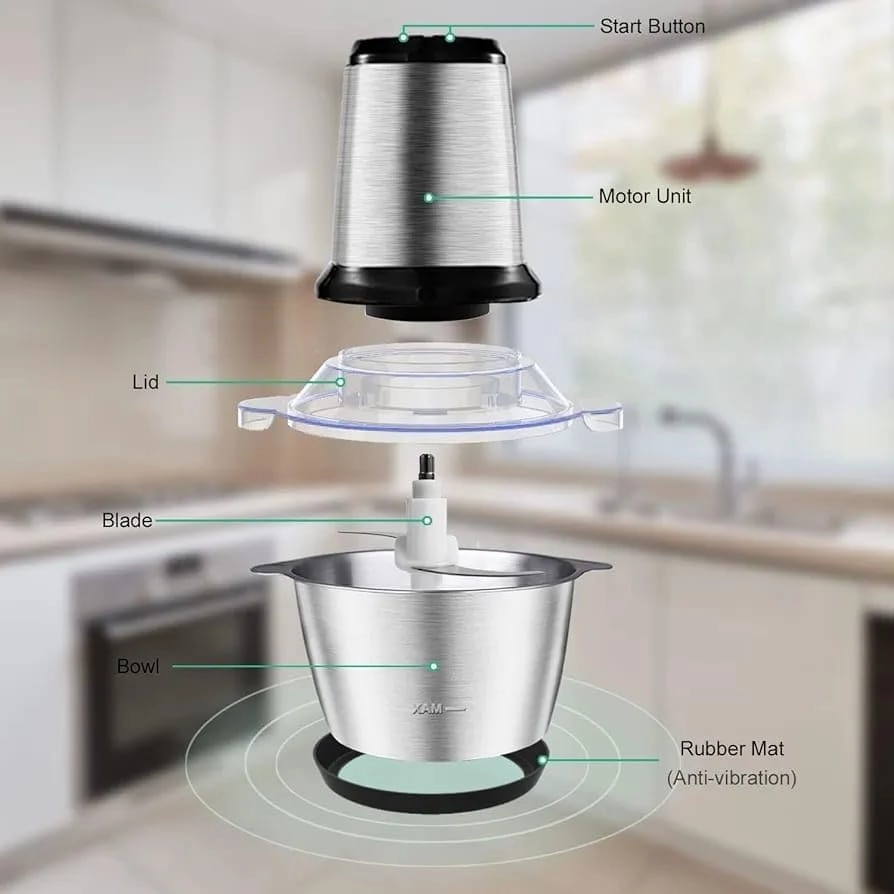 Food Chopper - 2L 500-Watt