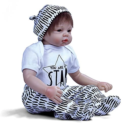 Reborn Baby Doll - 55cm 22" Vinyl Cotton Body