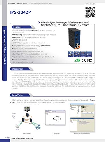 IPS-2042P 6-ports