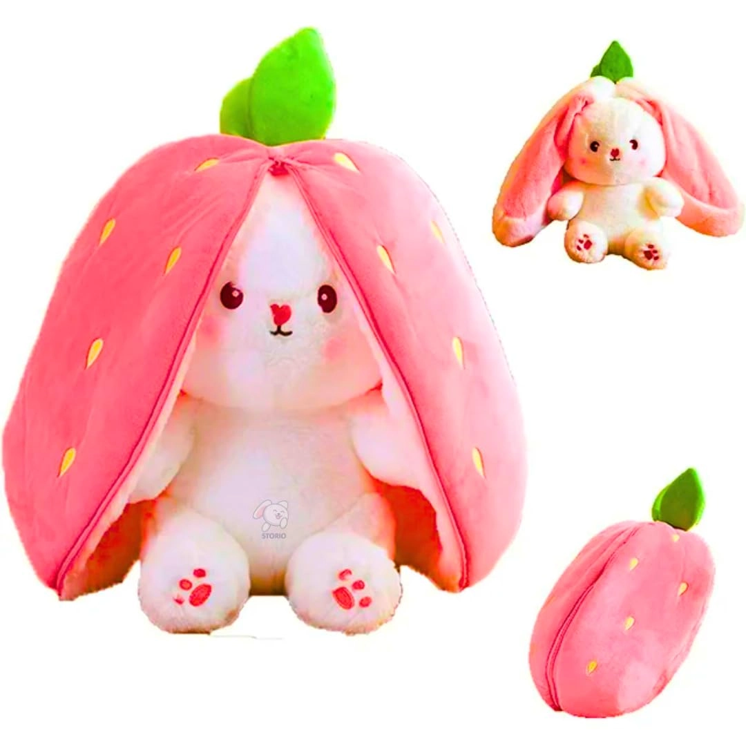 Storio, wecare@storio.in Rabbit Reversible Rabbit 12 cm Plush