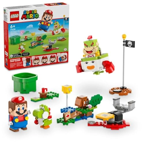 Super Mario Adventures With Interactive Mario Figure (71439)