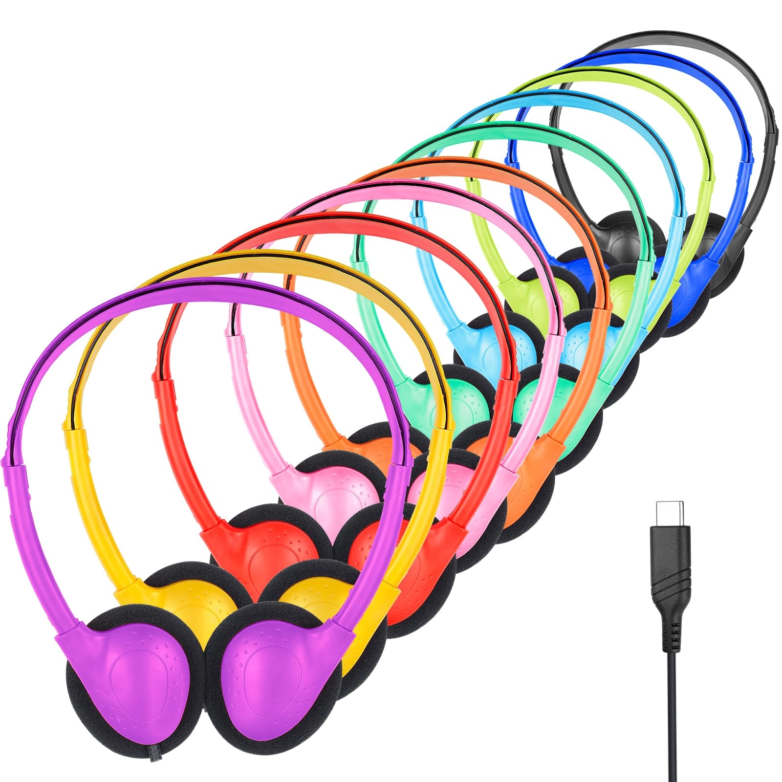 Type C Wired Headphone Pack