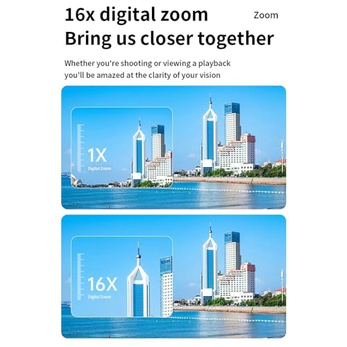 4K Digital Camera - 48MP 16X