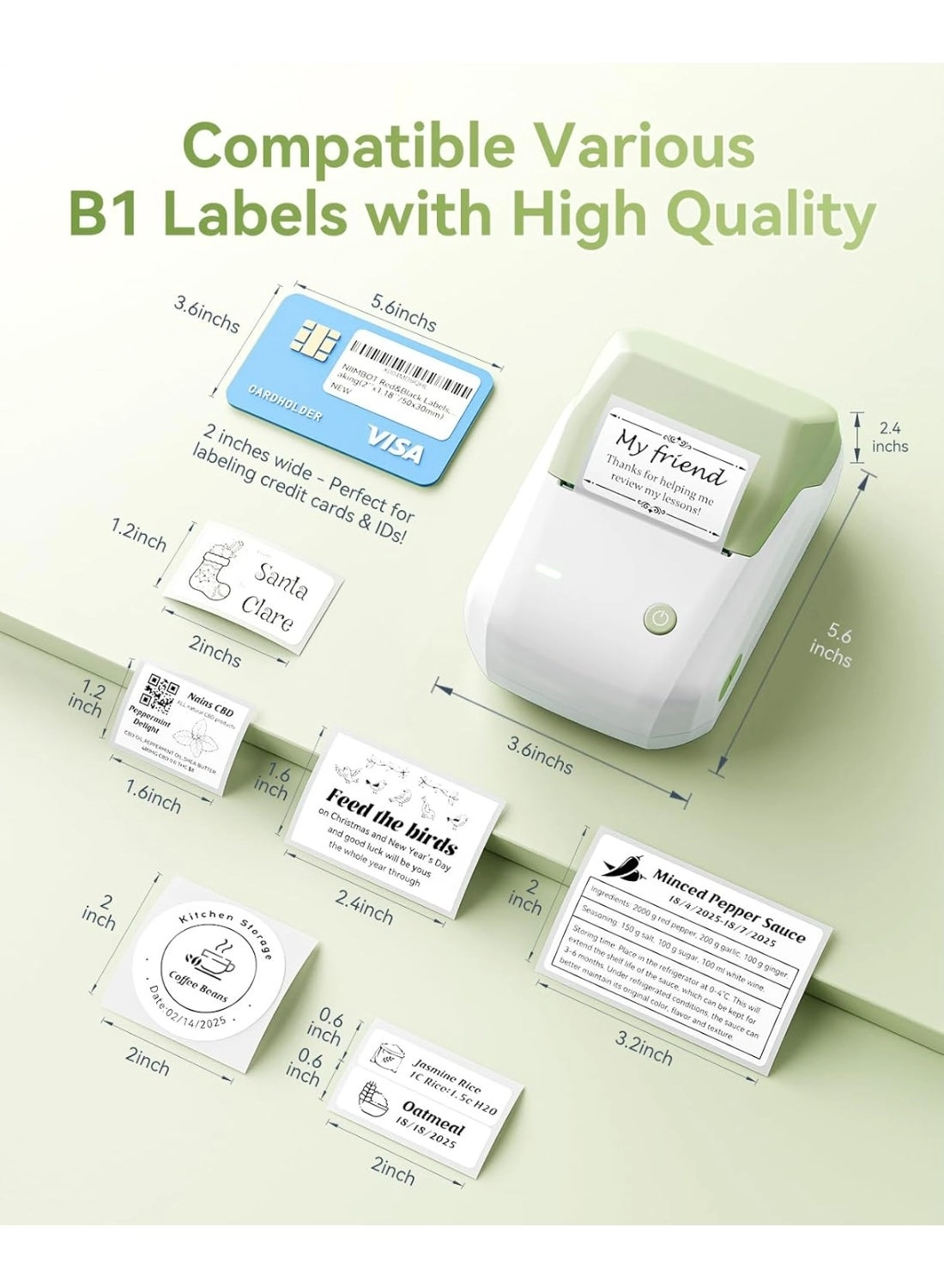 B1 - Thermal 50x30 mm