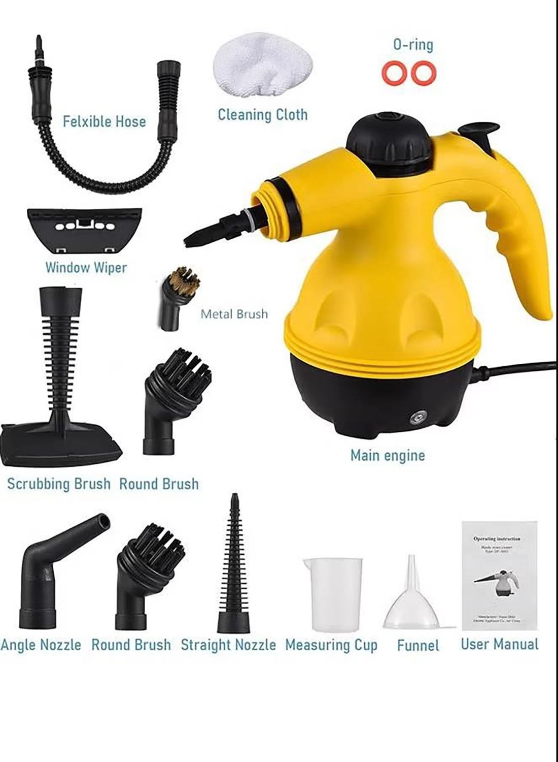 Handheld Steam Cleaner - 3.0bar 350ml