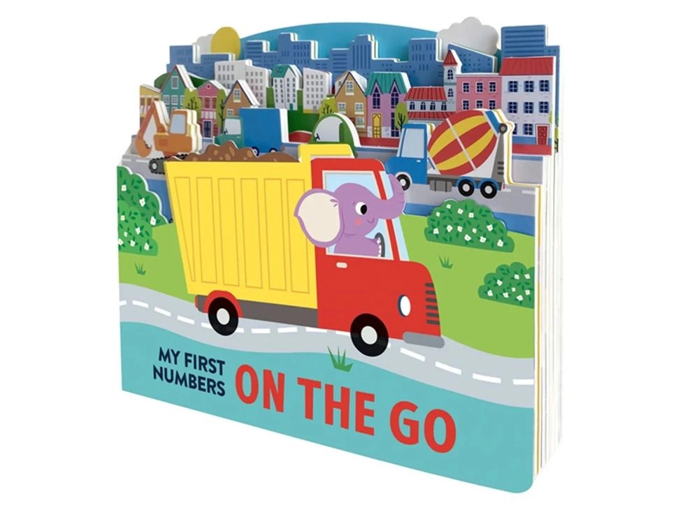 Edu Fun My First Numbers On The Go Board Book - 1 years+