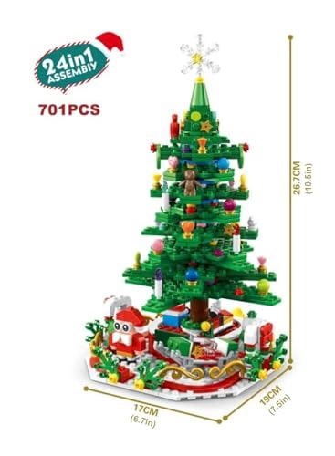 Christmas Tree Block Set - 701 pcs