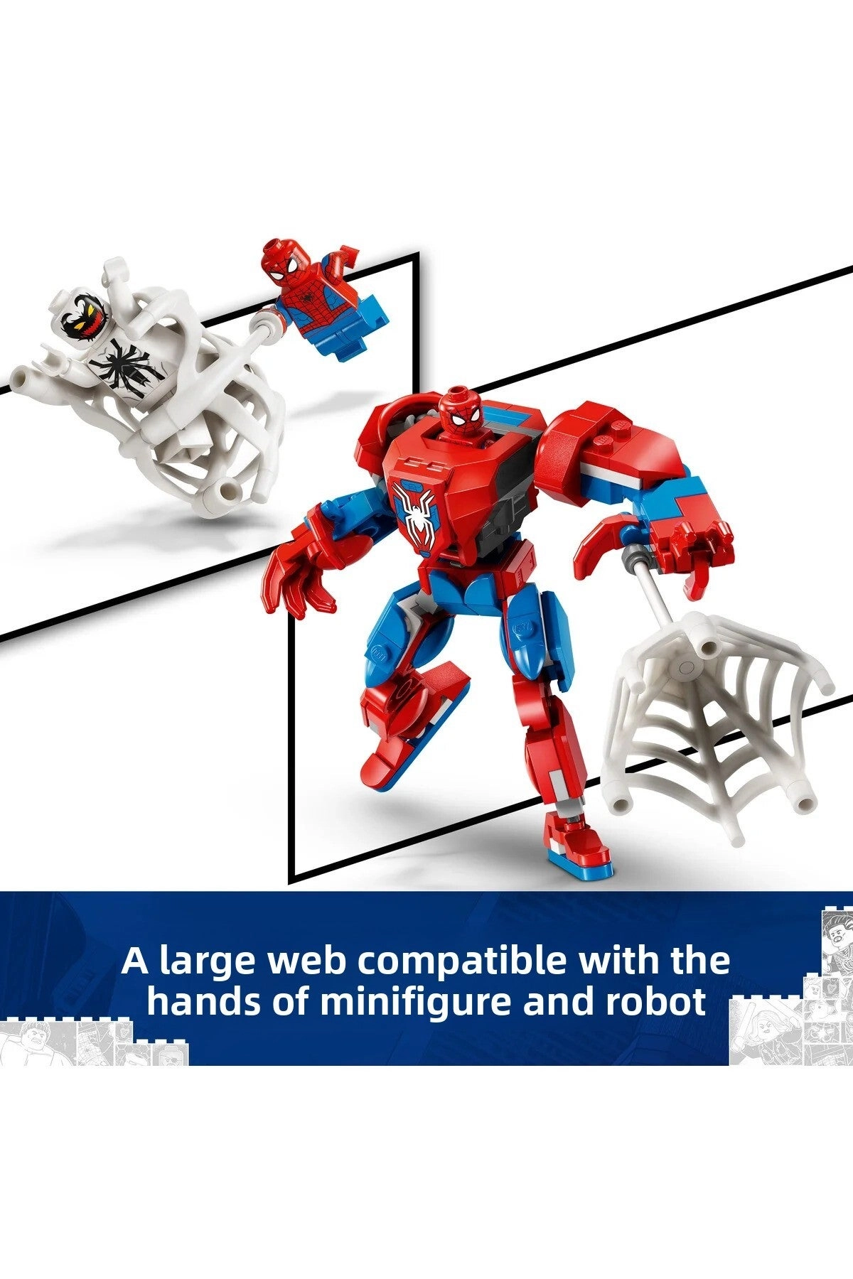 Spider-Man Mech vs. Anti-Venom - 2 Minifigures 6+