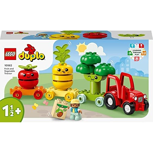 DUPLO My First Fruit and Vegetable Tractor (10982) - Multicolor 18 months and up
