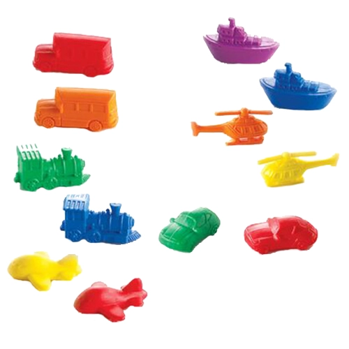 Transport Counters - Suitable for 3 years & above 36 pieces