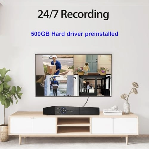 AHD-K4200MP-1TB - 500GB 4 channels