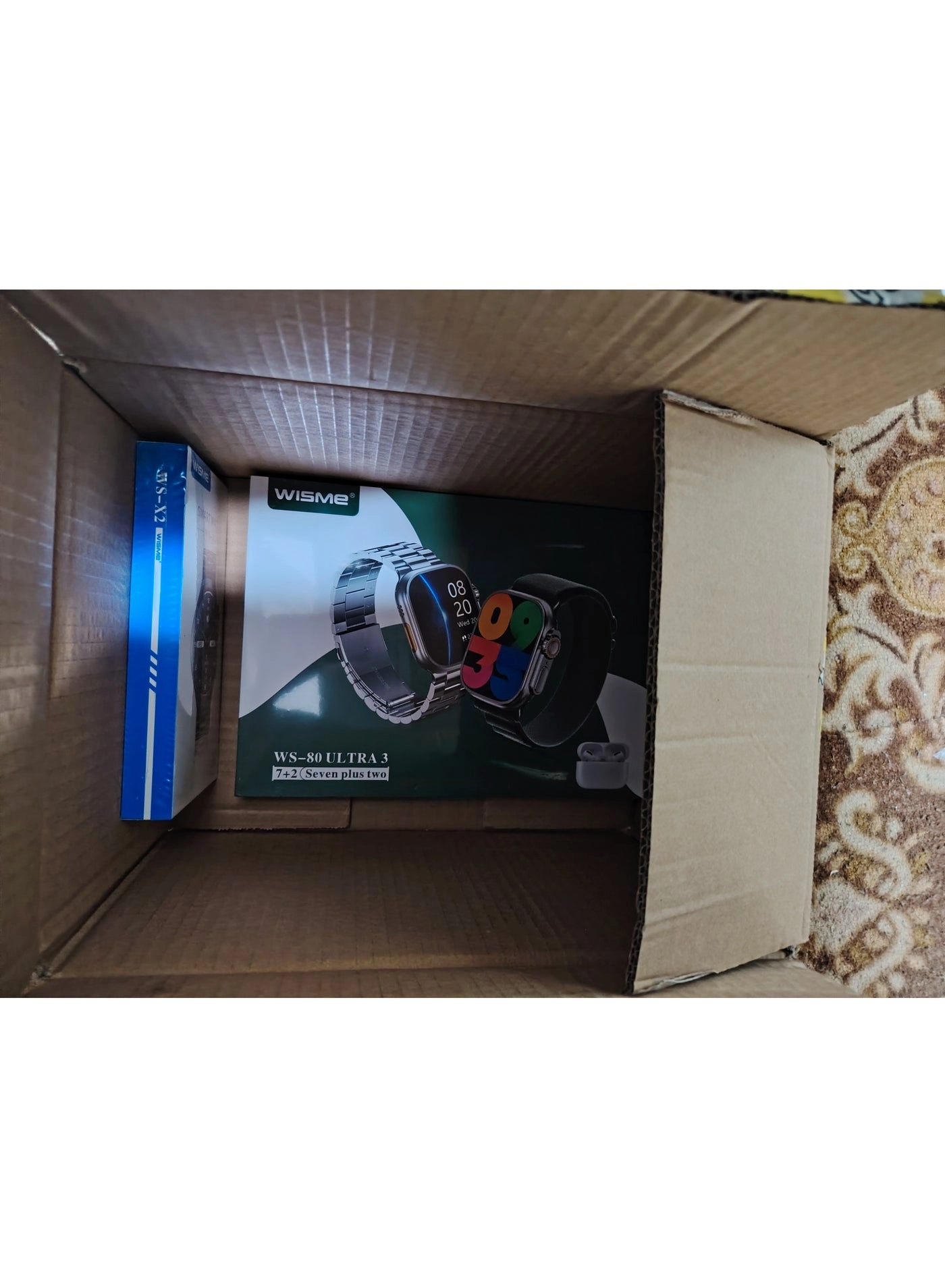 WISME WS-80 Ultra 3 Wireless Headphone Bundle