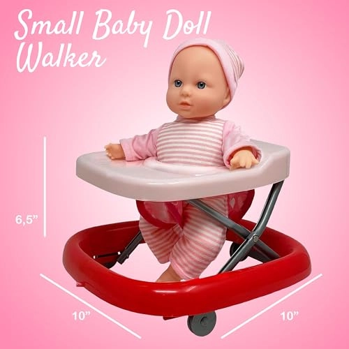 Baby Doll Walker Set - 12" 2pc