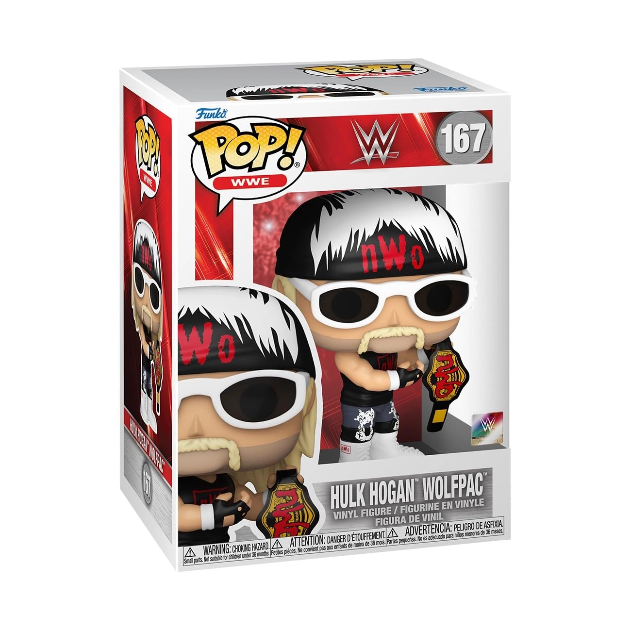 Wolfpac Hulk Hogan - WWE + Box Protector - Plastic