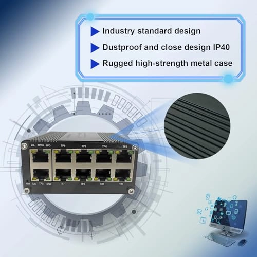 LNK-IMC010G 10-ports