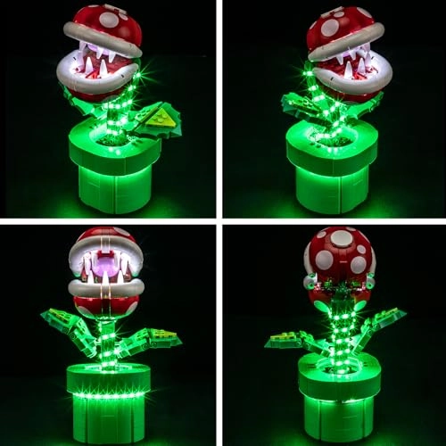 Led Lighting Kit for Lego-71426 Piranha Plant - Super Mario