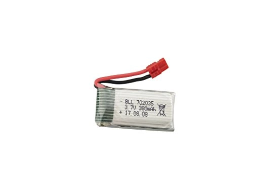 Li Battery - 3.7V 380mAh + Charger - Charges 5 Batteries