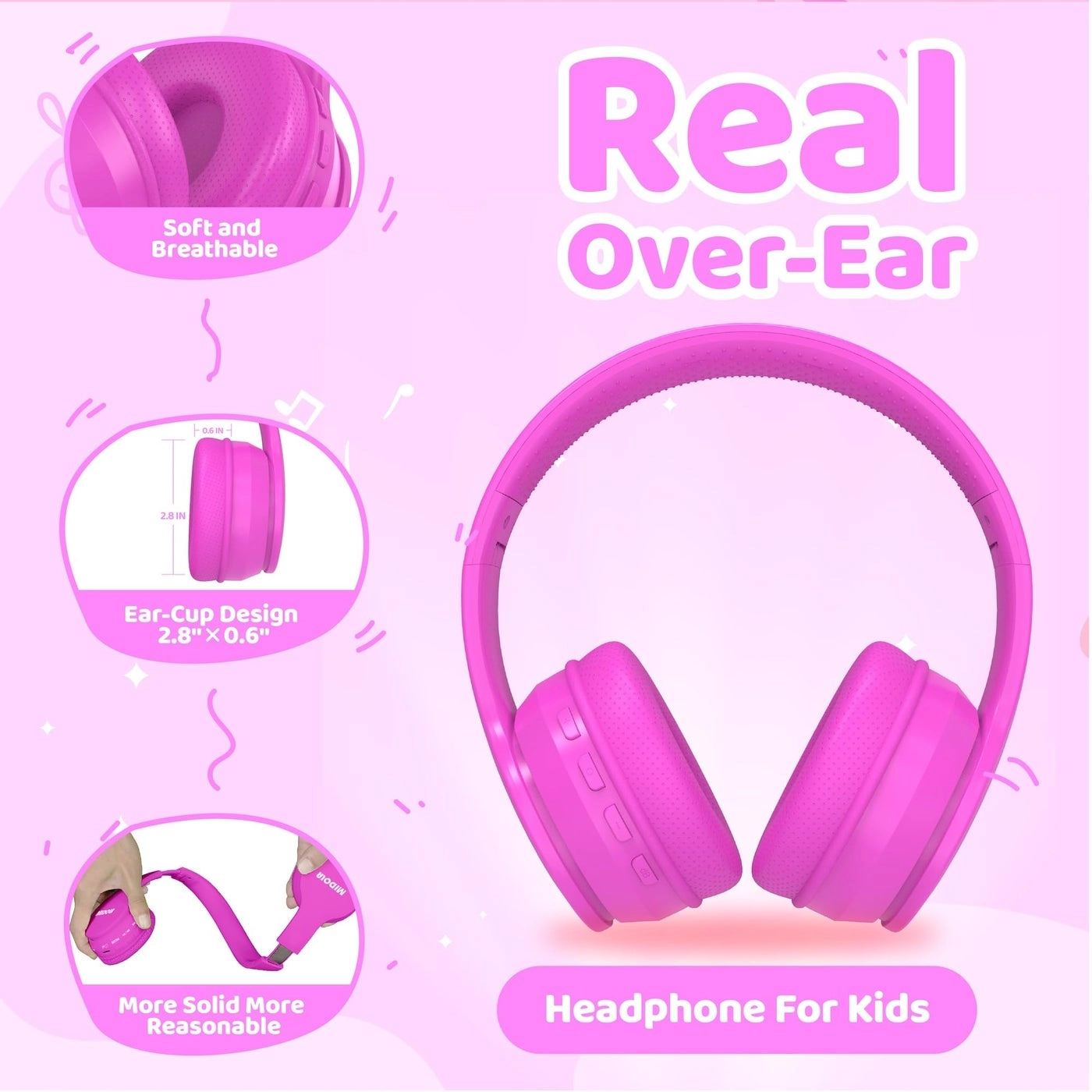 Kids Headphones Wireless Headphone