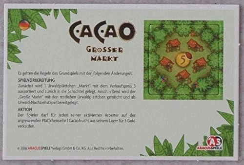 Cacao: Big Market