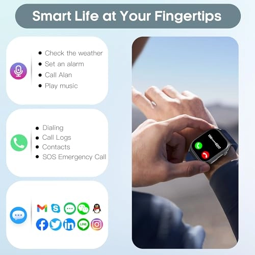 Blood Pressure Smart Watch - 2.06" AMOLED 530mAh