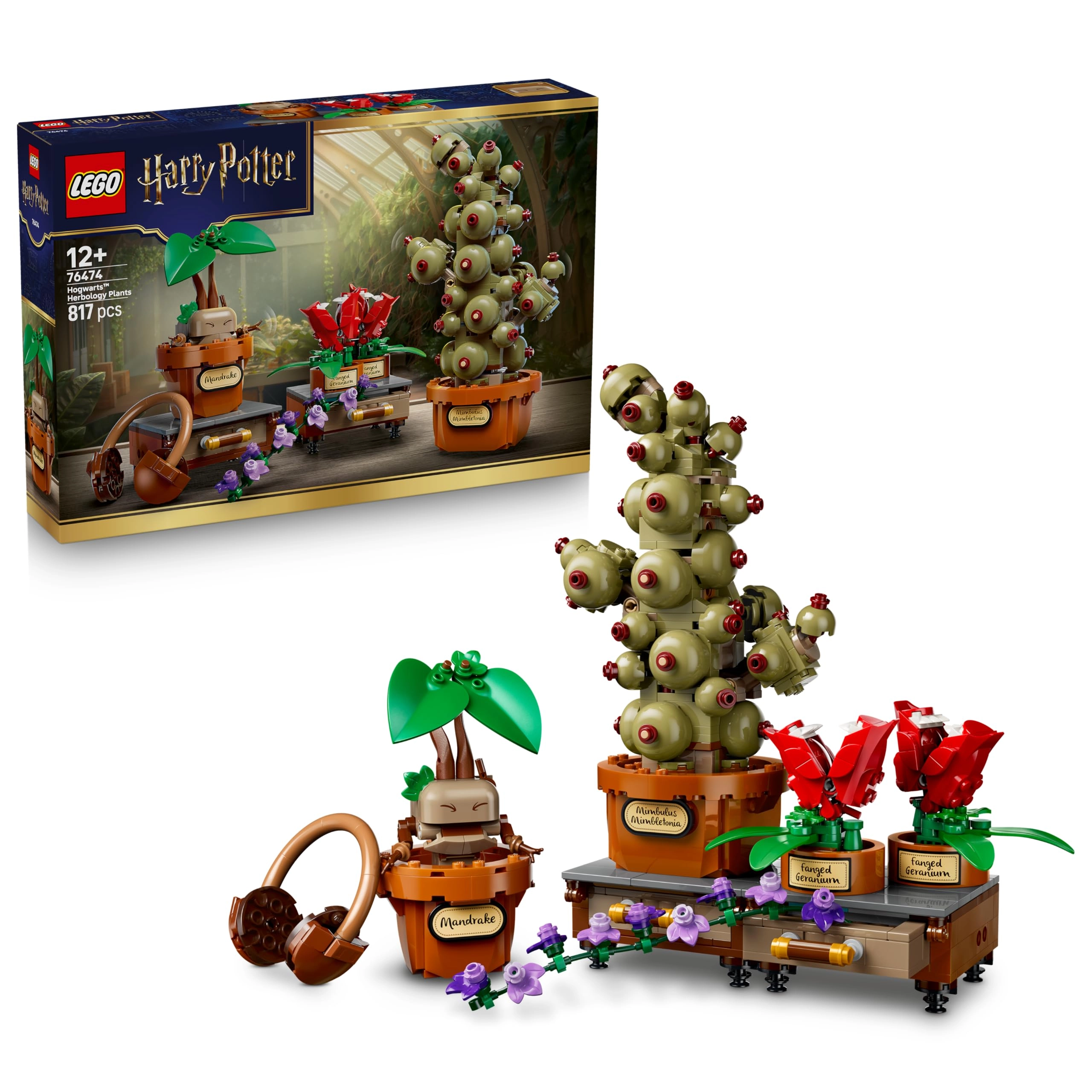 LEGO Harry Potter Hogwarts Herbology Plants (76474)