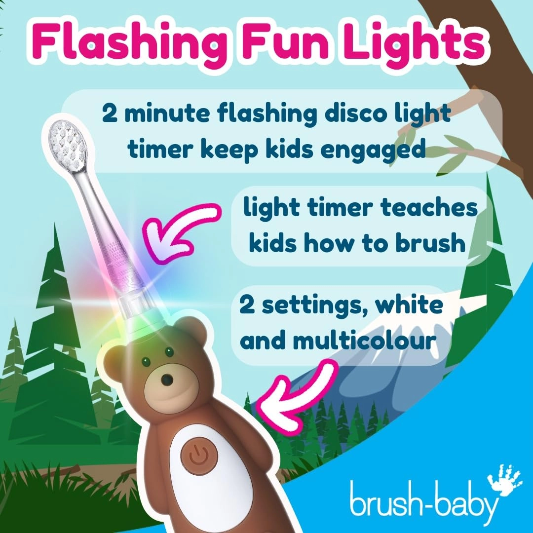 WildOnes - Electric Rechargeable Bear Toothbrush